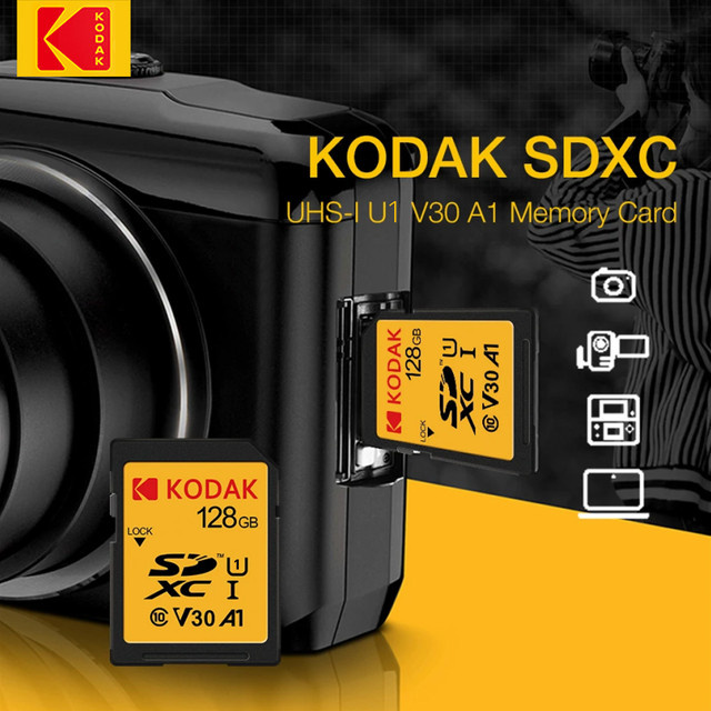 Kodak High Speed Class 10 SD Speicherkarte SDHC SDXC für deine Kamera - Bild 1