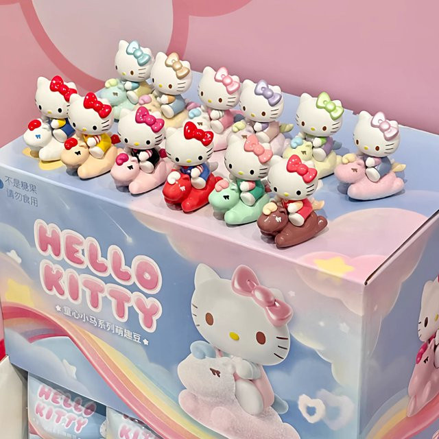 Sanrio Hello Kitty Kindheitspony-Serie, Süße Überraschungsbeutel-Figur, Actionfigur, Einzelfigur - Bild 1