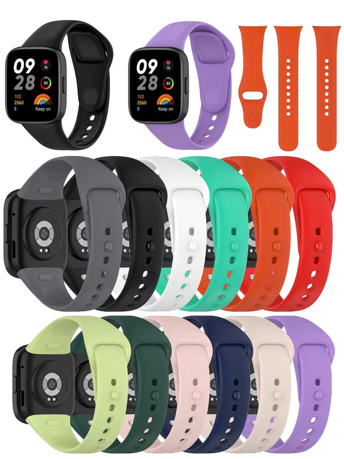Xiaomi Uhrenarmband Silikon, Redmi Watch 3, Unisex - Bild 5