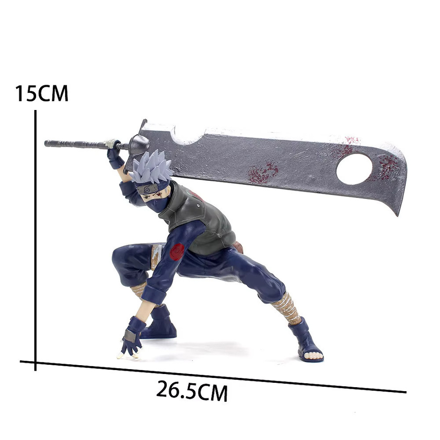 Bandai Naruto Hatake Kakashi Actionfigur, Zubehör - Bild 3