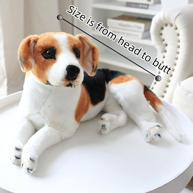 Your Warm Home Wolfshund-Plüschtier, Plüsch / Textil, ab 14 Jahren - Bild 1