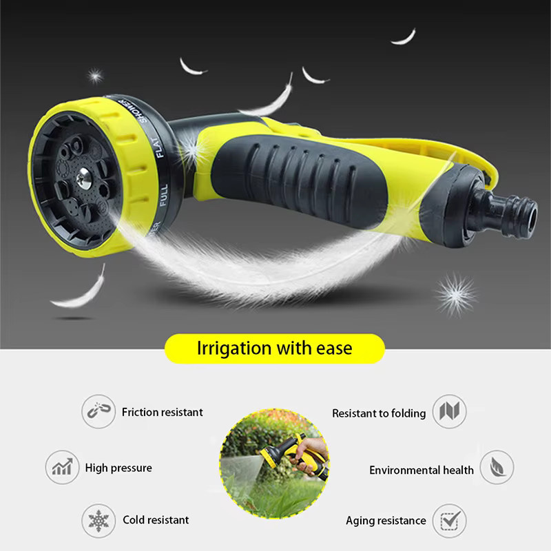SEAMETAL Multifunktionales Auto-Wasserpistolen-Set mit 10 Modi für Auto, Haushalt und Garten - Bild 2