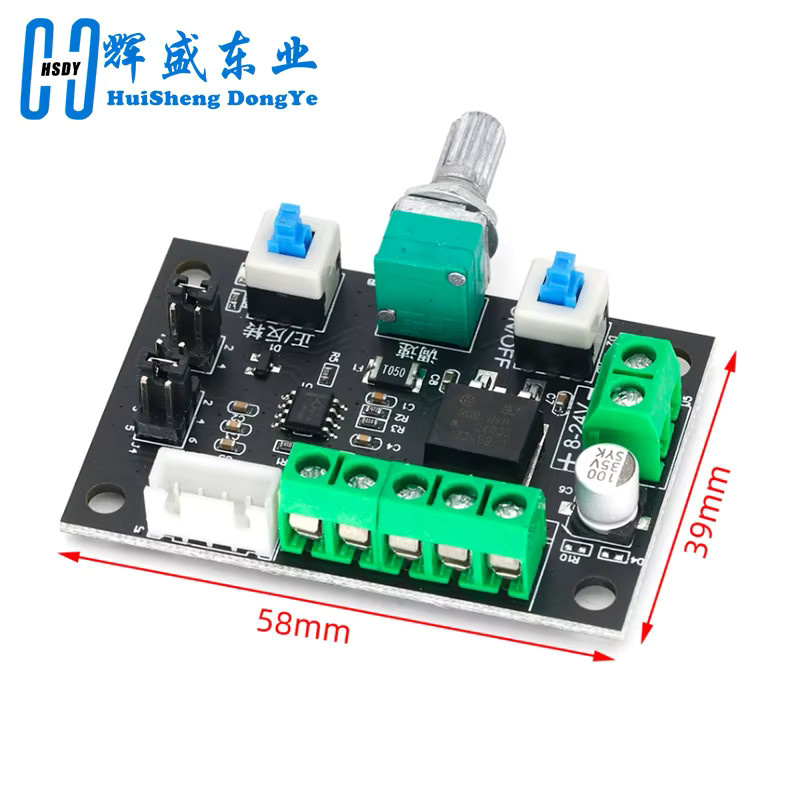 HUISHENGYUFA Schrittmotor Treiber Controller PWM Pulssignal Generator Modul für DC 12V 24V - Bild 2