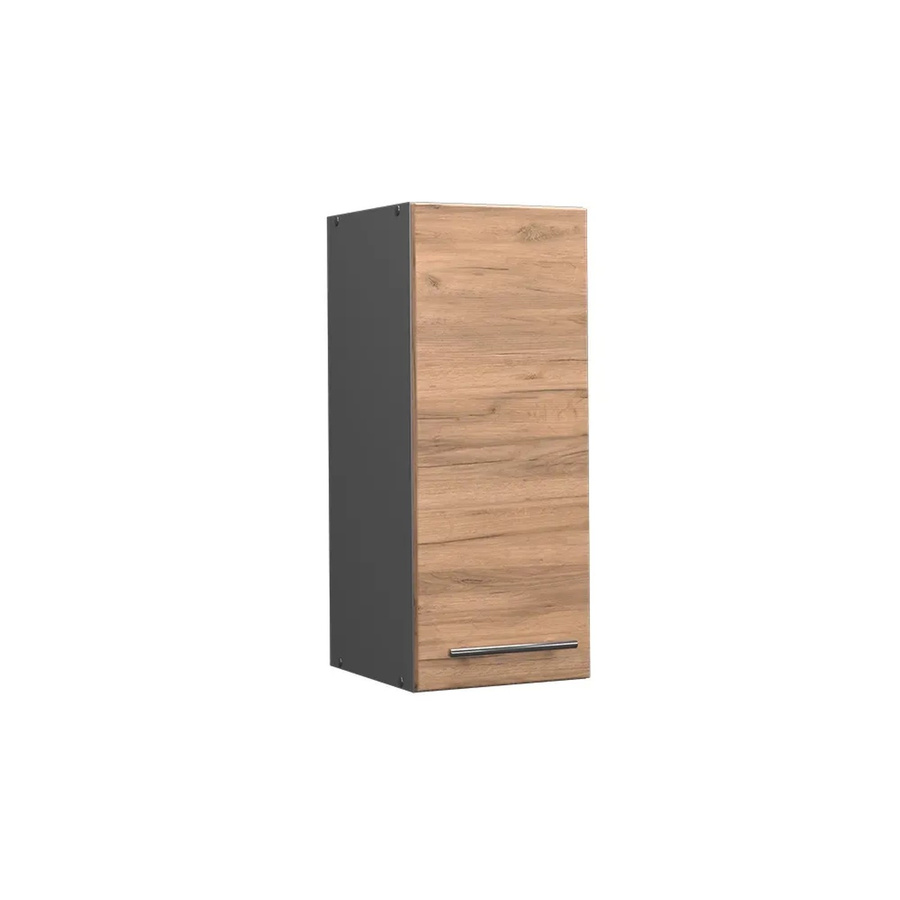 Vicco Hängeschrank Fame-Line Küchenschrank Anthrazit Eiche mit Softclose-Scharnieren und Einlegeboden, Breite: 30 cm, Höhe: 72 cm, Tiefe: 34 cm - Bild 3