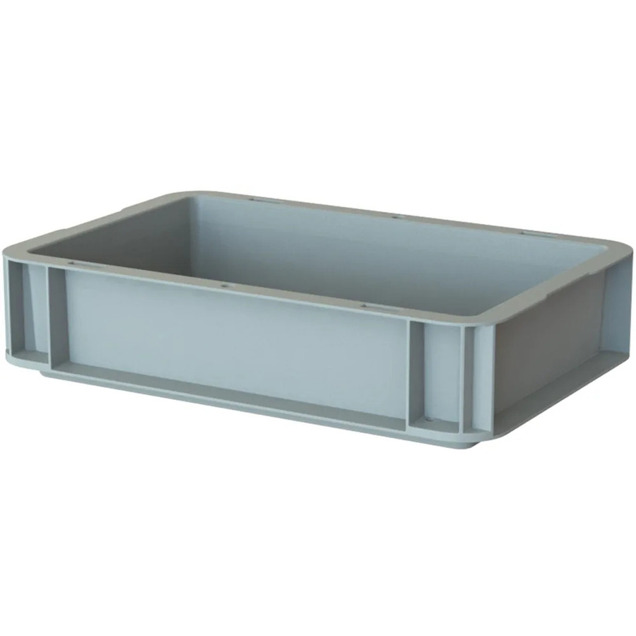Eurobox-System Vollwand Box Grau B/T/H: 30 x 20 x 7 cm - Bild 2