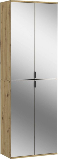 Spiegelschrank PROJEKT von xonox.home in Eiche Artisan Nachbildung, B/H/T: 61 x 193 x 34 cm - Bild 1