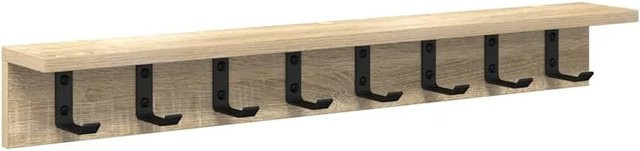 vidaXL Wandmontierter Nachttisch in Sonoma-Eiche, Braun, B: 80 cm, T: 10,5 cm, H: 10,5 cm - Bild 1