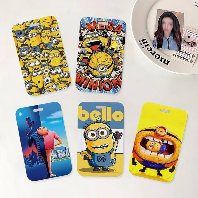 Despicable Me Ausweishalter mit Umhängeband für Schule und Büro in Multicolour - Bild 1