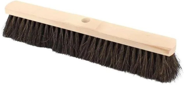 Galaflor Saalbesen mit schwarzen Kunsthaar-Borsten, Breite: 50 cm - Bild 1