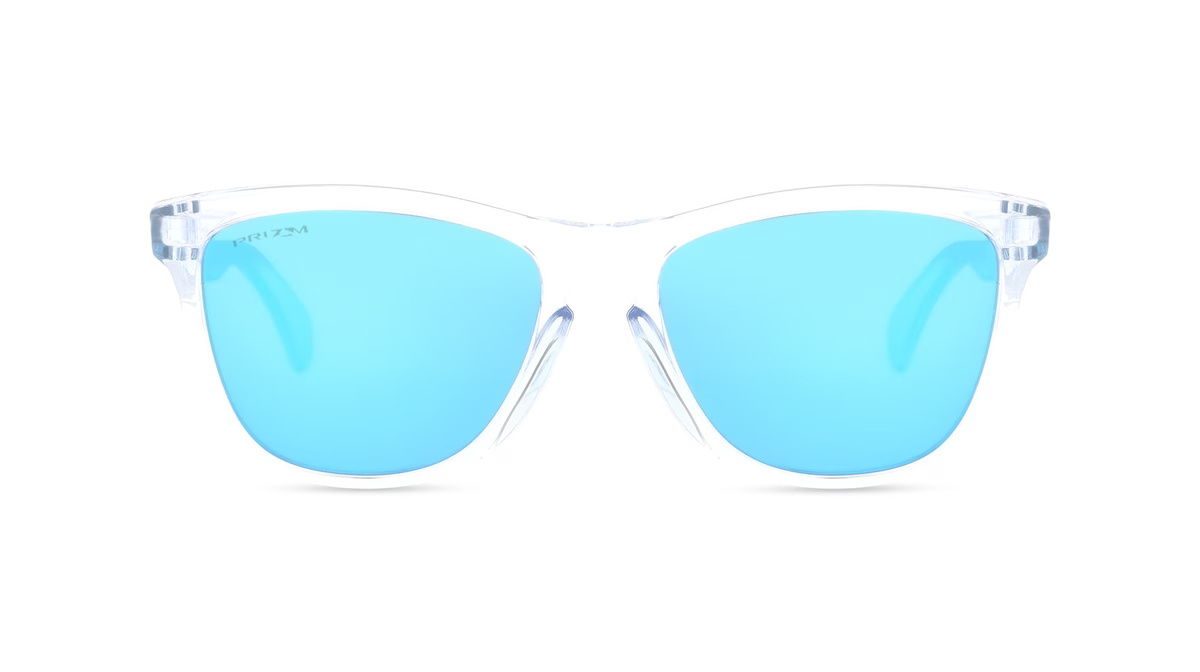 Oakley OO9013 FROGSKINS Sonnenbrille, Vollrand, Quadratisch, Kunststoff, transparent - Bild 1