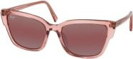 Maui Jim Kou 884 Sonnenbrille Cat Eye, transparent, pink, Vollrand, Damen - Bild 1
