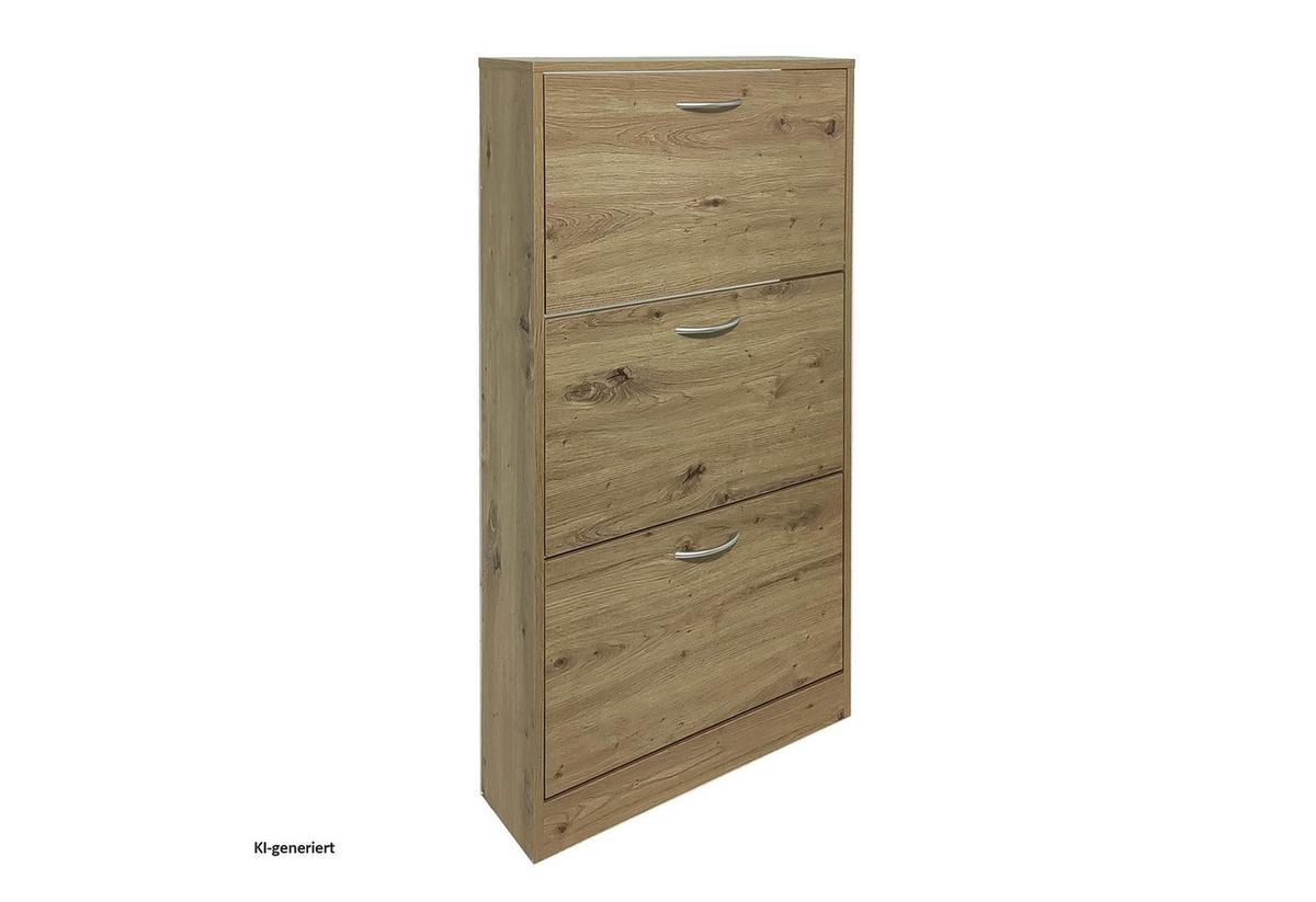 HTI-Line Schuhschrank Thekla Schuhkipper mit 3 Fächern - Bild 1