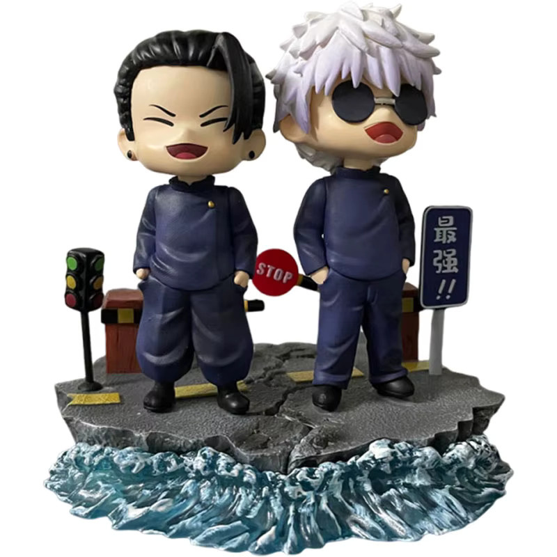 Bandai Jujutsu Kaisen Geto Suguru Gojo Satoru Actionfigur, 12,5cm - Bild 3