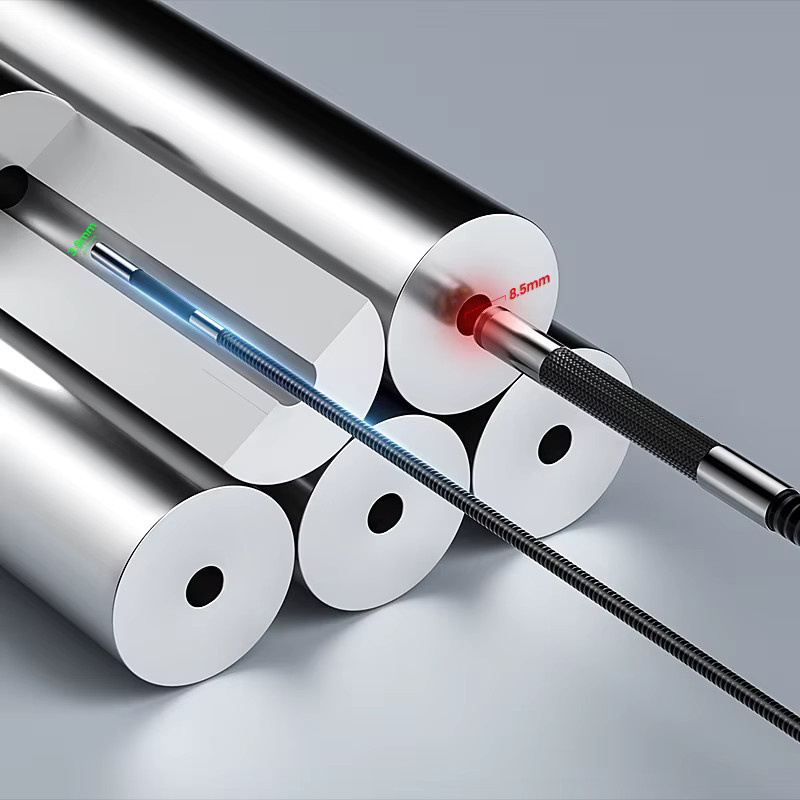 BUMBORN 2-Wege-Artikulations-Industrieendoskopkamera mit 3,9 mm Ultradünn-Sonde, 5 Zoll IPS-Bildschirm und 1080P Lenkendoskop für die Fahrzeuginspektion, Schwarz - Bild 5