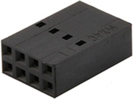 Molex Buchsengehäuse-Kabel Schwarz, 34 Polzahl, Rastermaß: 2.54mm - Bild 1
