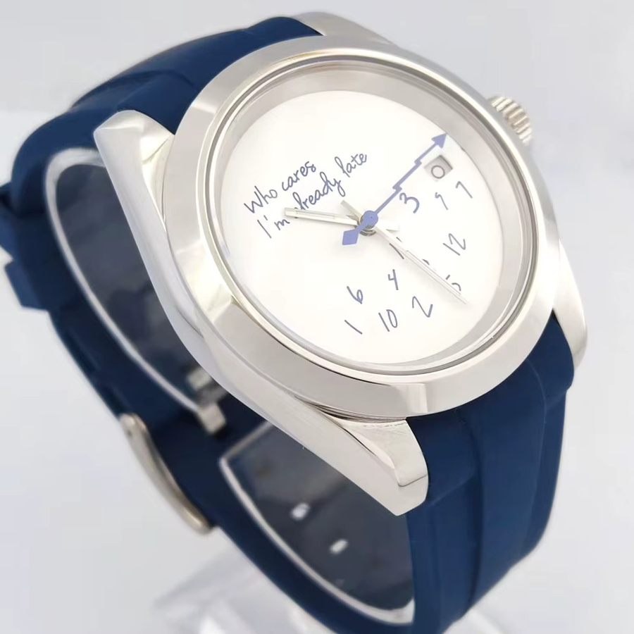 OUMASHI Armbanduhr Automatik, Edelstahl, Saphirglas, 39 mm, Herren - Bild 2