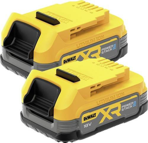 DeWalt Powerstack Akku 18V 1,7Ah 2er-Set Gelb DCBP034E2-XJ - Bild 3