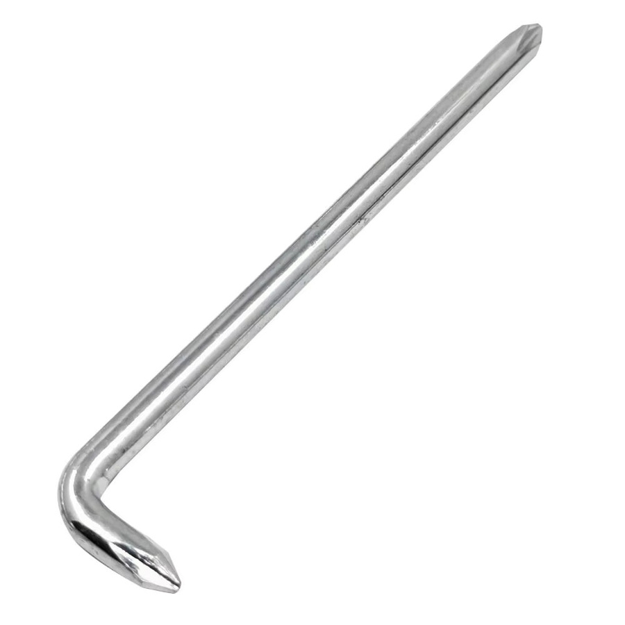 3-teiliges Schraubendreher-Set mit L-Typ Doppel-Kopf für schmale Räume in Silber - Bild 3