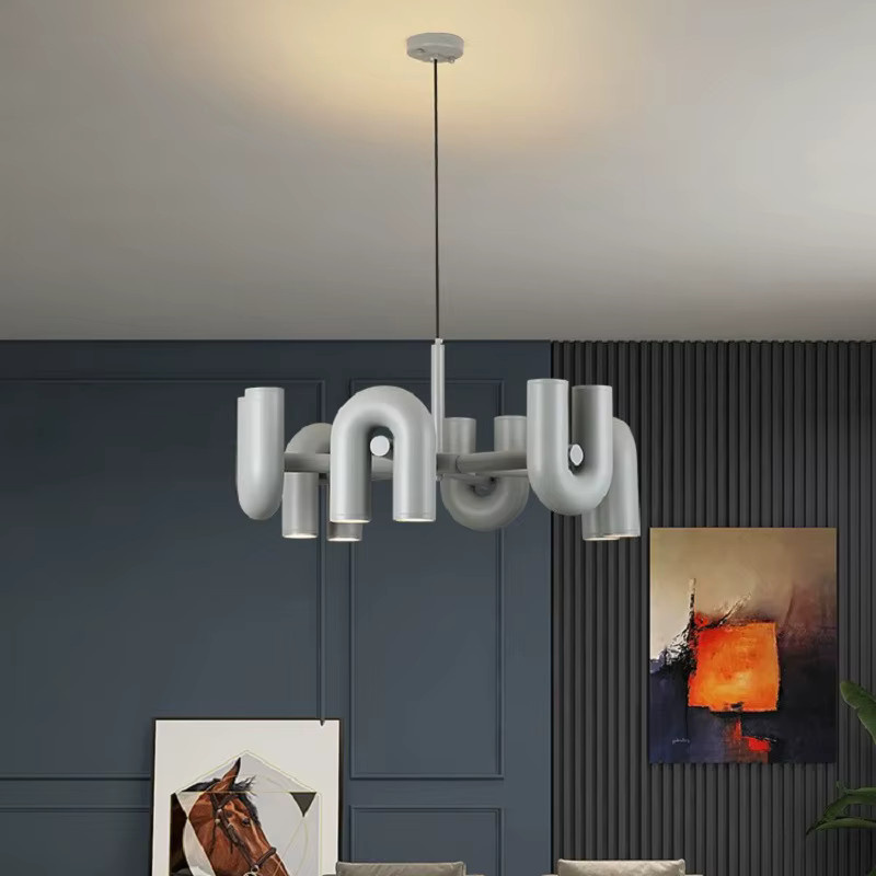 MZISOSOD Nordic LED Deckenleuchte in U-Form für Wohnzimmer, Schlafzimmer und Loft - Bild 3