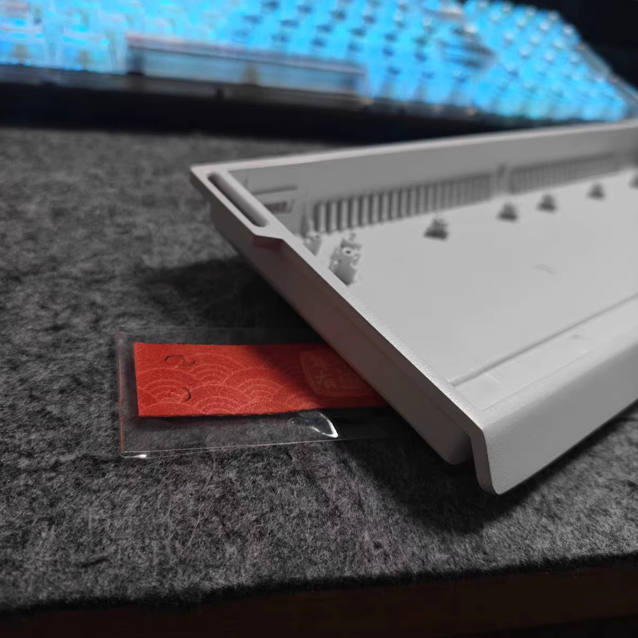 GH60 Aluminium-Tastaturgehäuse für 60 % Layouts, kompatibel mit Mad60, Wooting60HE, Raven61 und Win60 GT60, in Schwarz oder Weiß - Bild 4