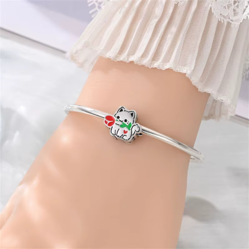 Qikaola Charms, 925 Silber, Perle, Damen - Bild 1
