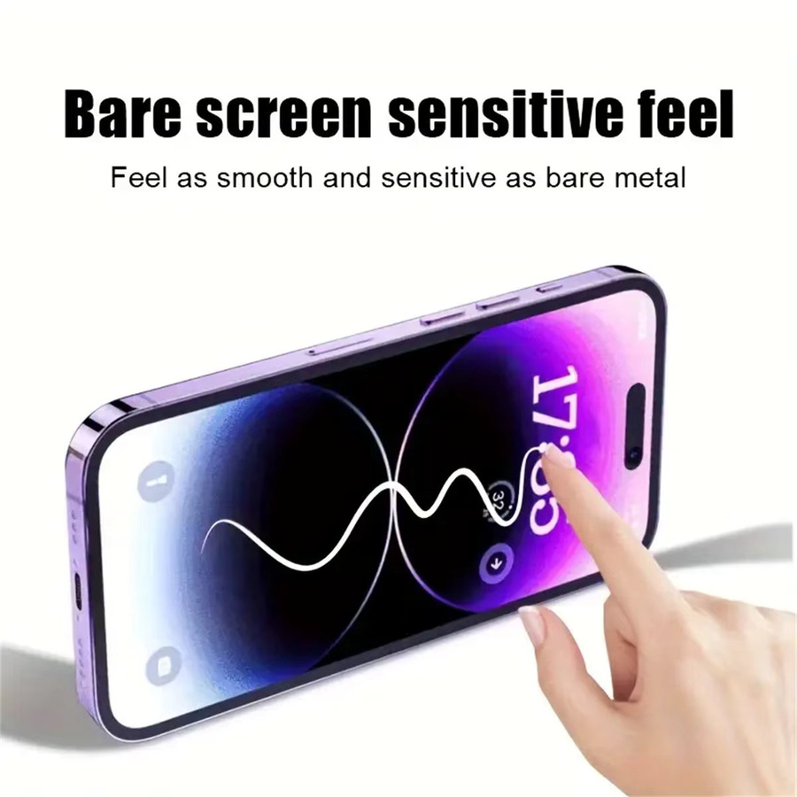10-teiliges Set aus 5 gehärteten 9D Glasfolien und 5 Kameraobjektivschutzfolien für iPhone 16, 16 Plus, 16 Pro, 16 Pro Max, 16e sowie iPhone 17, 17 Air, 17 Pro in Transparent - Bild 2