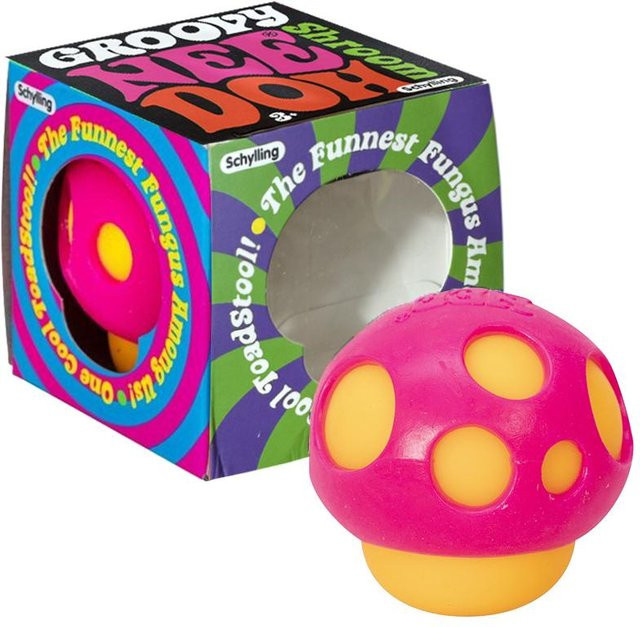 Schylling Needoh Groovy Pilz, Fidget Sensorisches Spielzeug - Bild 1
