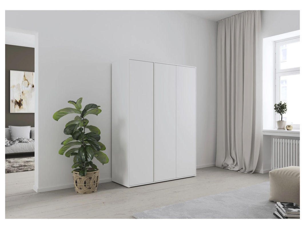 RAUCH BLUE Nabila Drehtürenschrank Weiß B/T/H: 140 x 53 x 194 cm - Bild 2