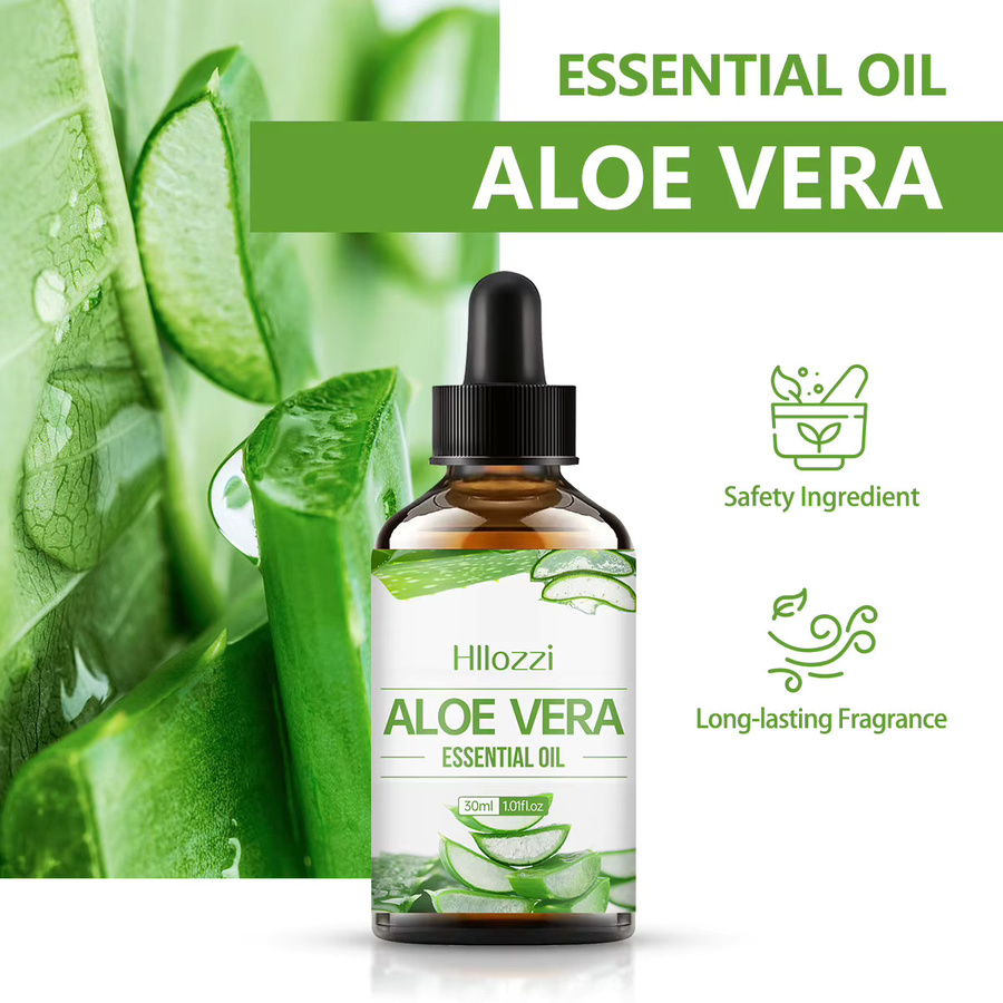 Hllozzi Aloe Vera Öl, Unisex, für Gesicht, Haare und Körper - Bild 3