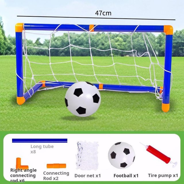 Yiran toy Mini-Fußball Torpfosten Netz-Set Indoor Outdoor ab 6-12 Jahren - Bild 1