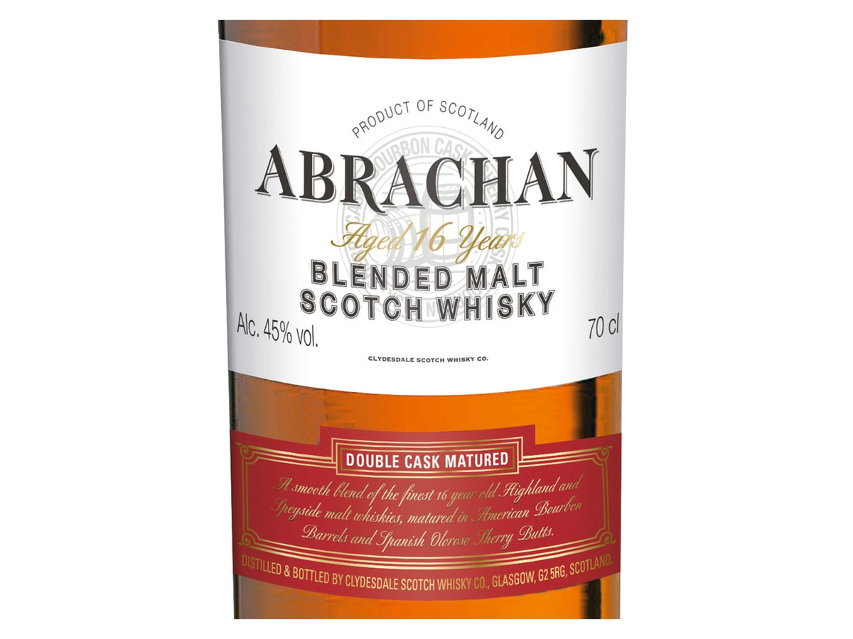 ABRACHAN Blended Malt Scotch Whisky 16 Jahre Double Cask Matured 0,7 l - Bild 2