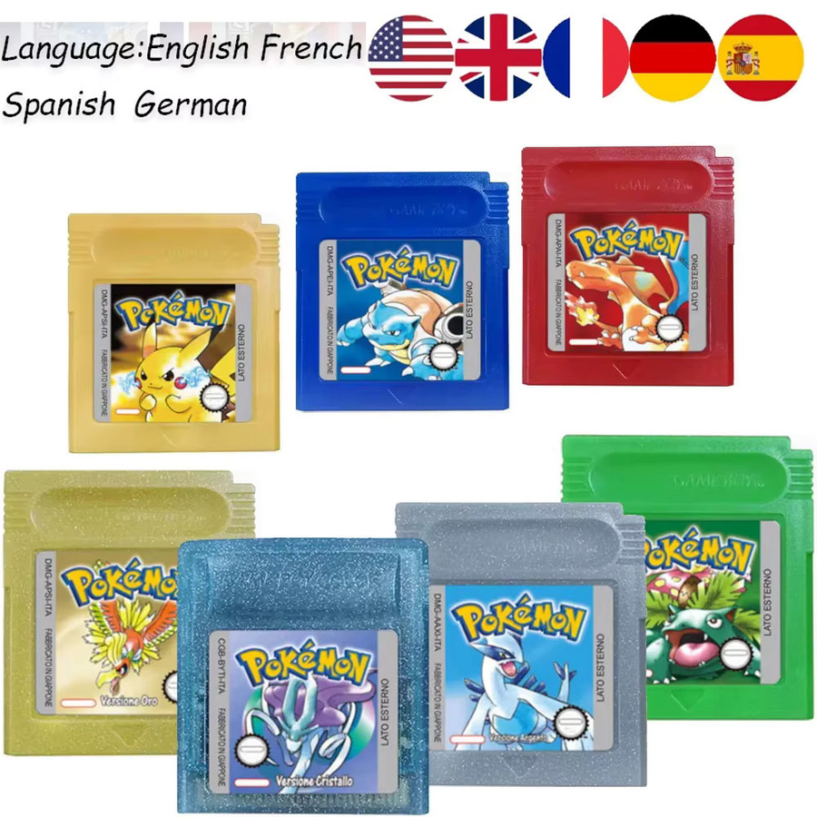 TAKARA TOMY Pokémon 16-Bit GBC Spielmodule Retro RPG in verschiedenen Versionen - Bild 3