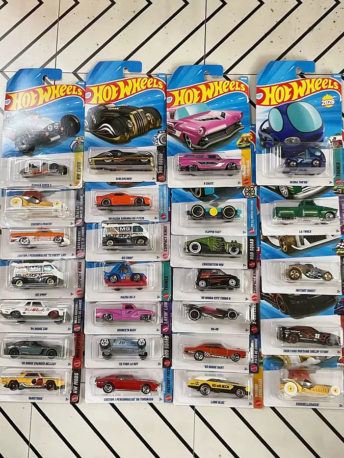Hot Wheels Mattel Original 2026 F Case Serie, Druckguss-Modell, ab 3 Jahre - Bild 4