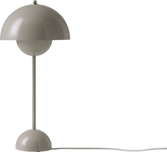 &Tradition Flowerpot VP3 Tischleuchte in Beige aus Metall mit E27 Fassung - Bild 1