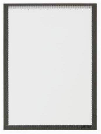 Durable Dokumentenhalter A4 für Hoch- und Querformat aus Kunststoff, Anthrazit-Grau, 5 Stück, B: 23,6 cm, H: 32,3 cm, T: 0,027 cm - Bild 1
