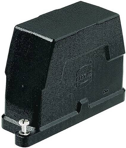 Harting Tüllengehäuse 09400160811 aus Aluminium in Schwarz - Bild 1