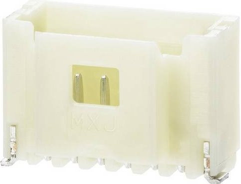 Molex Einbau-Stiftleiste Standard 501331-1307 in Weiß auf Vollrolle - Bild 1