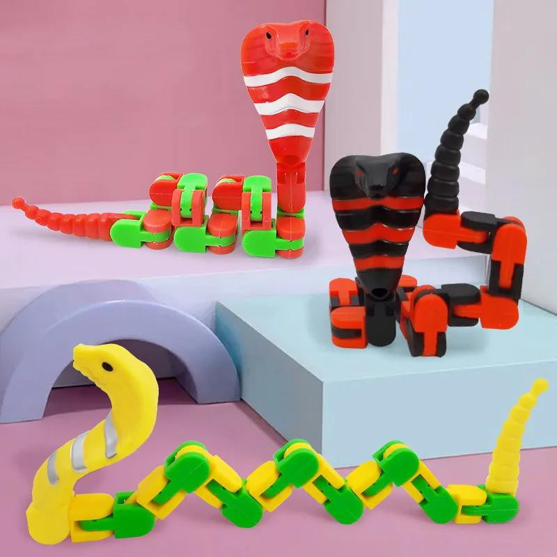 Linyi toy 2-teiliges Set Schlange und Kette mechanisch drehend - Bild 2