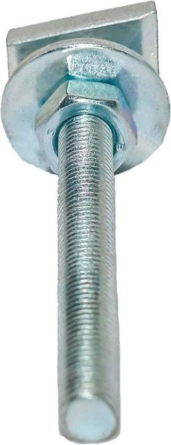 Dalsys Hammerkopfschraube M8 x 120 mm in Silber für Montageschienen aus verzinktem Stahl - Bild 1