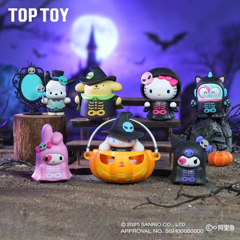 TOPTOY Sanrio Halloween Mischief Night Serie Blind Box Modell Figur Multicolor - Bild 4