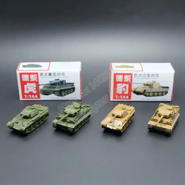 GRAPMAN Panther Tank Zweiter Weltkrieg, Modell, Maßstab 1:144, 4-teiliges Set - Bild 1