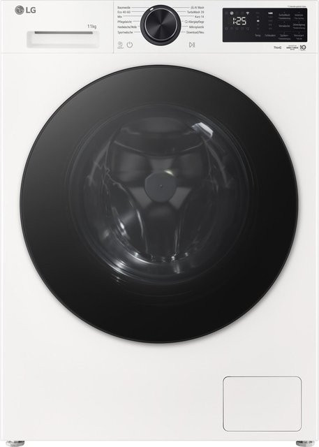 Samsung Waschmaschine F4WX701Y in Weiß mit 11 kg Kapazität, 1400 U/min Schleuderdrehzahl, Aquastop, Dampfprogrammen und Quick Wash Funktion - Bild 1