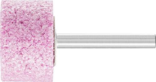 PFERD STEEL EDGE Schleifstift Zylinder Ø 32 x 20 mm, Schaft-Ø 6 mm, A24 für Stahl und Stahlguss, Pink - Bild 1