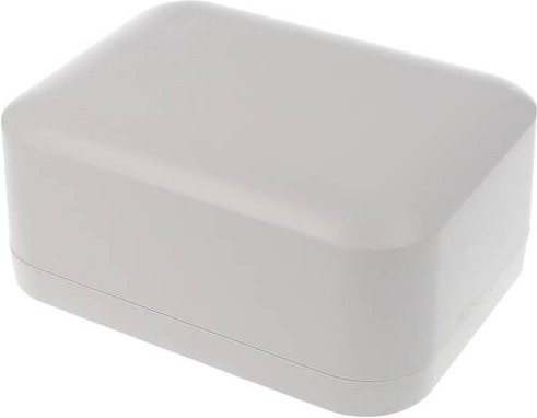 Hammond Electronics 1556EAGY Universal-Gehäuse aus flammhemmendem ABS-Kunststoff in Grau, B/T/H: 16,0 x 12,0 x 7,0 cm - Bild 1