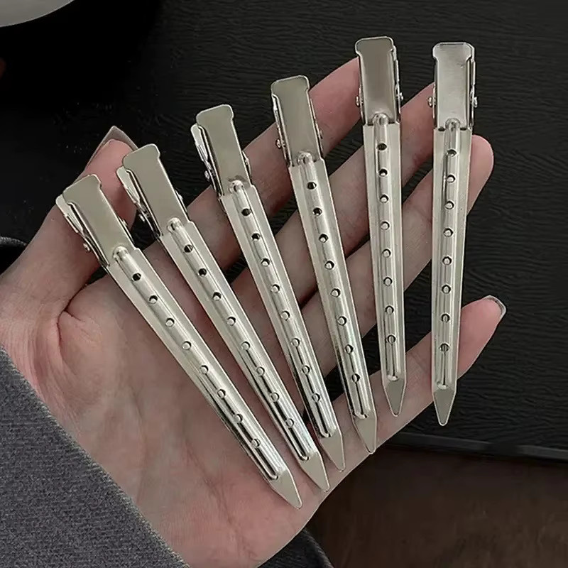 Metall Entenschnabel Clip Haarspangen für lockiges Haar, Unisex - Bild 5