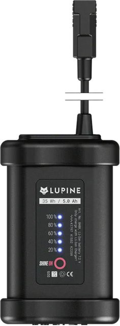 Lupine SmartCore Ersatzakku mit 5,0 Ah in Schwarz - Bild 1