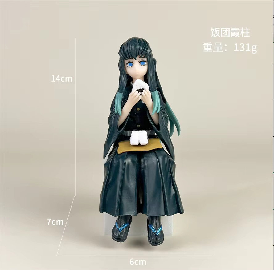 Bandai Demon Slayer Kamado Tanjirou Nezuko Actionfigur, Sitzende Haltung, Kunststoff - Bild 4