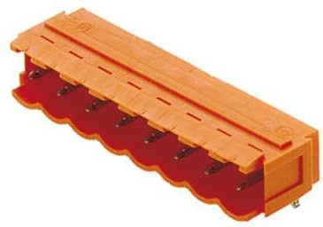 Weidmüller Stiftgehäuse-Platine BL/SL 5.00 in Orange, 10 Polzahl, Rastermaß: 5 mm, 50 Stück - Bild 1