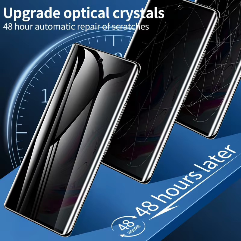 2er-Pack Privatsphäre Hydrogel-Displayschutz für Samsung Galaxy S25 S24 S23 S22 Ultra und S24 FE - Bild 5