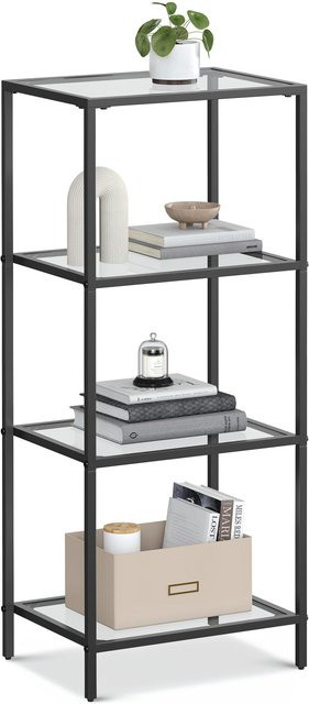 Vasagle Standregal in Schwarz für Badezimmer, Küche oder Wohnzimmer - Bild 1